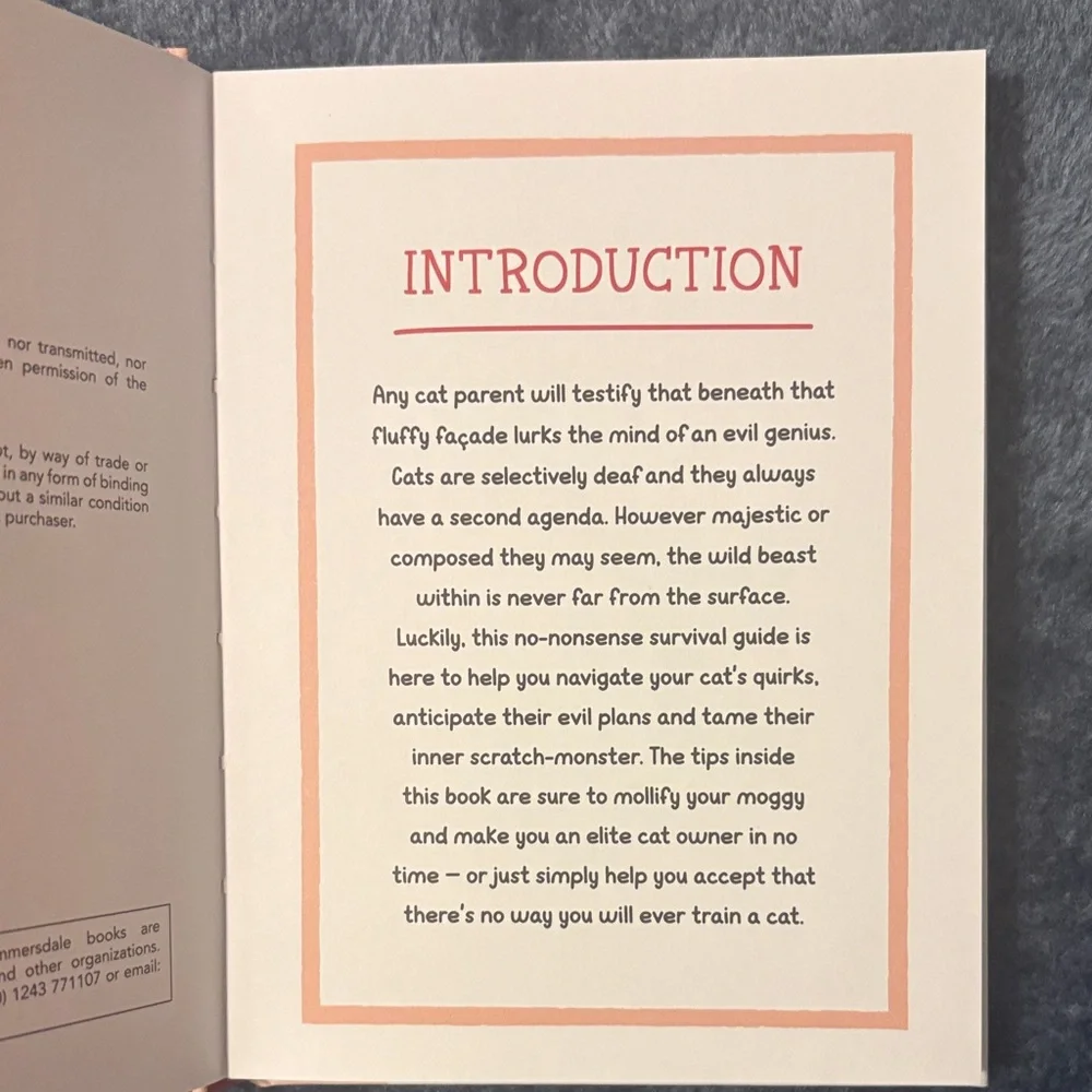 How to Tame Your Cat Book by Sam Hart - Illustrated Guide